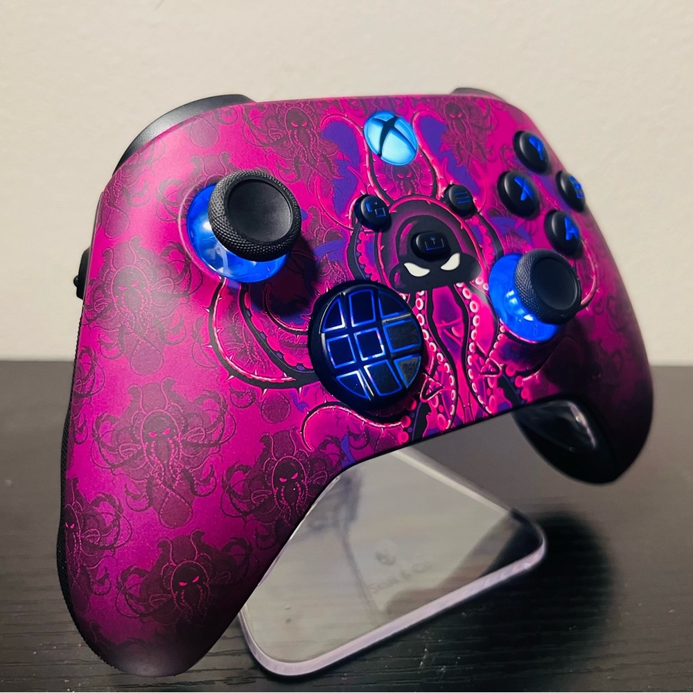 Microsoft Xbox Custom Modded Controller with LEDs - Picture 2 of 4
